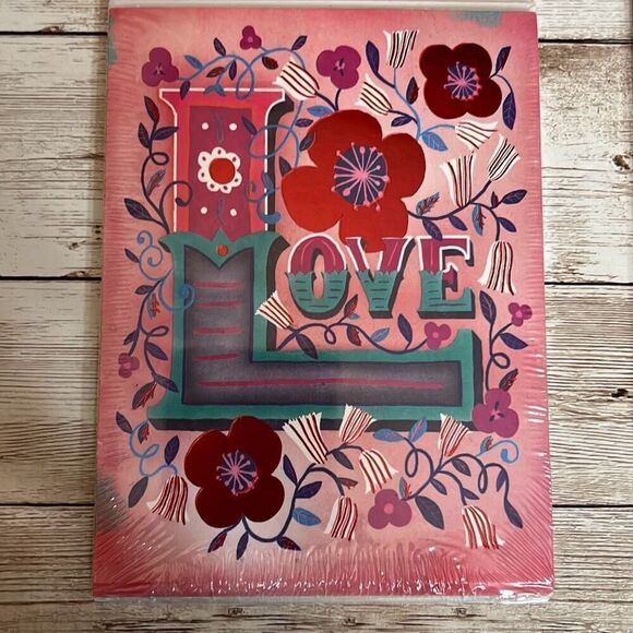 American Greetings Other - 4 Packs of 6 Valentine’s Day Cards & Envelopes (24 Total) Love Pink Red Floral